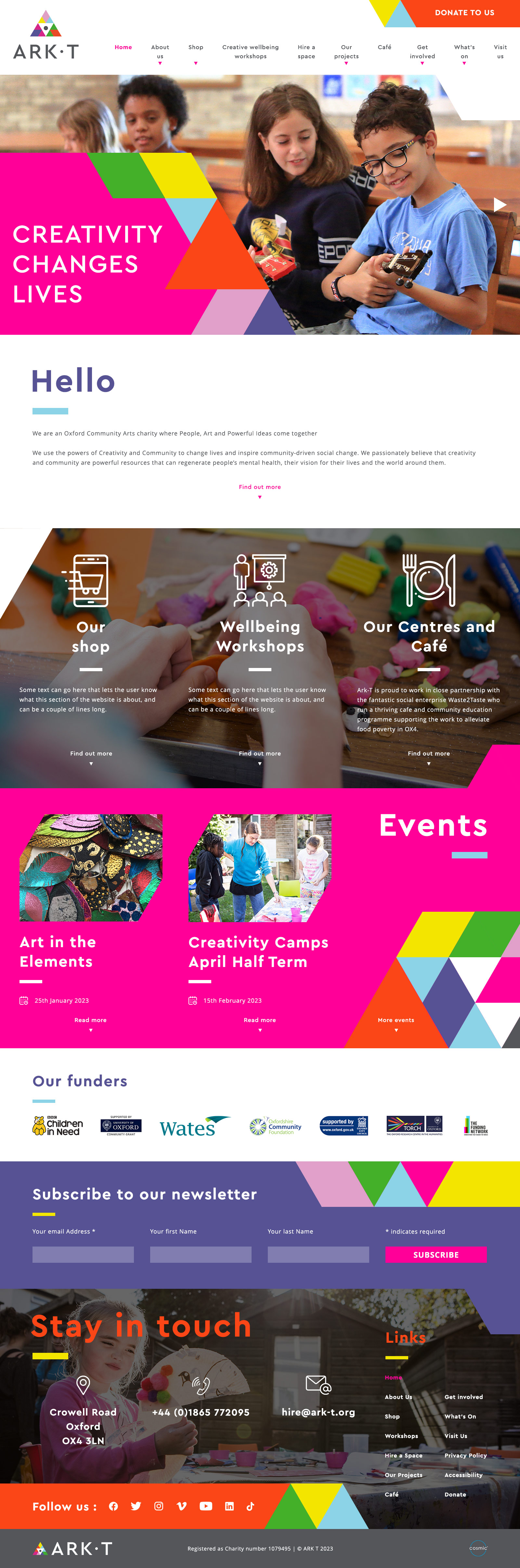 The Ark T Centre - Design 1