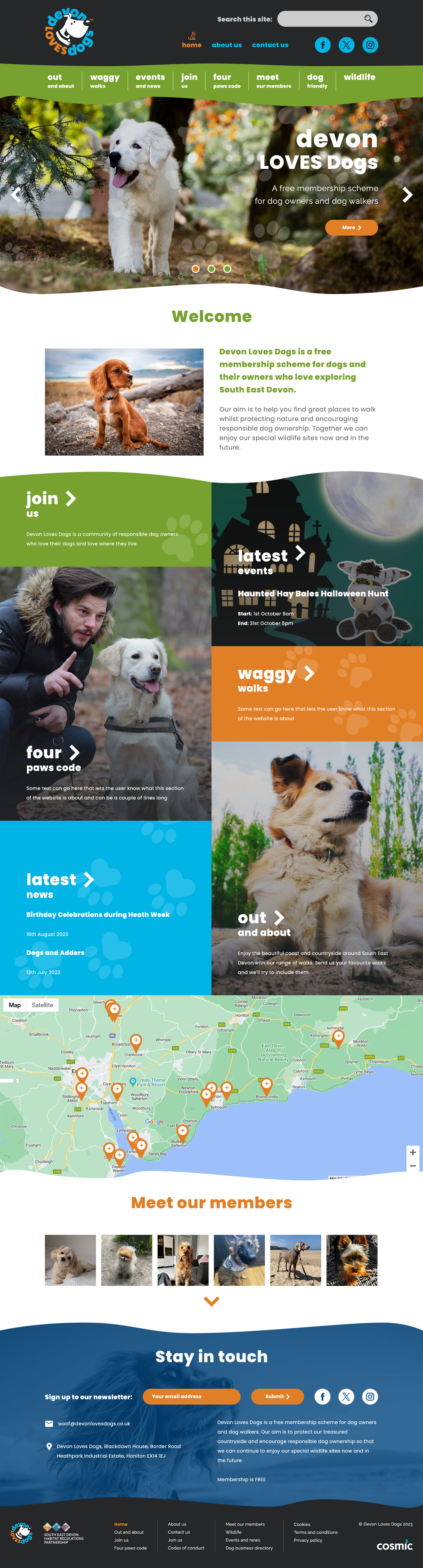 Devon Loves Dogs - Design 2B