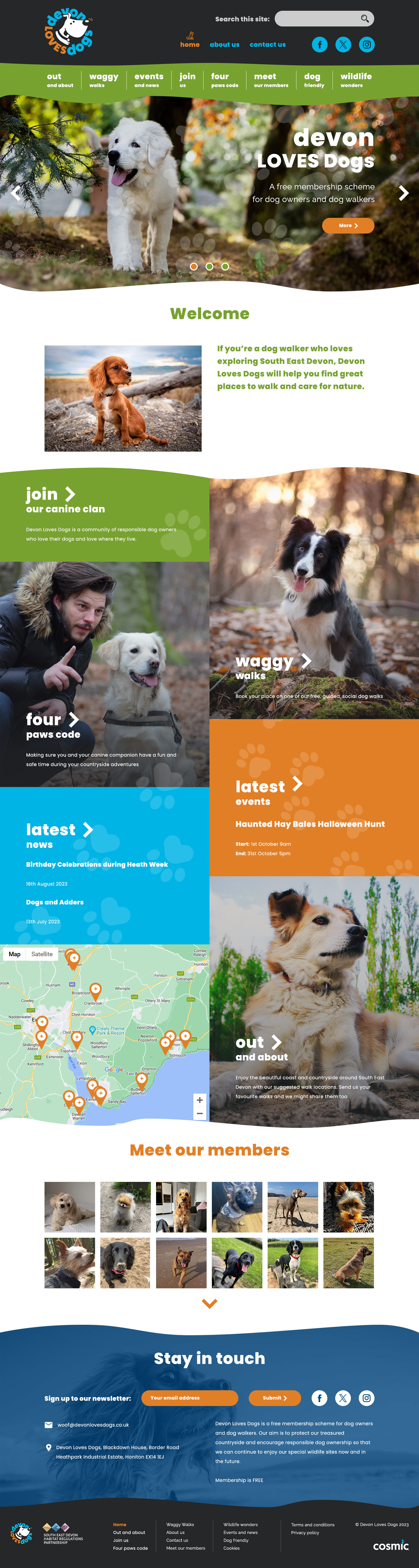 Devon Loves Dogs - Design 2C