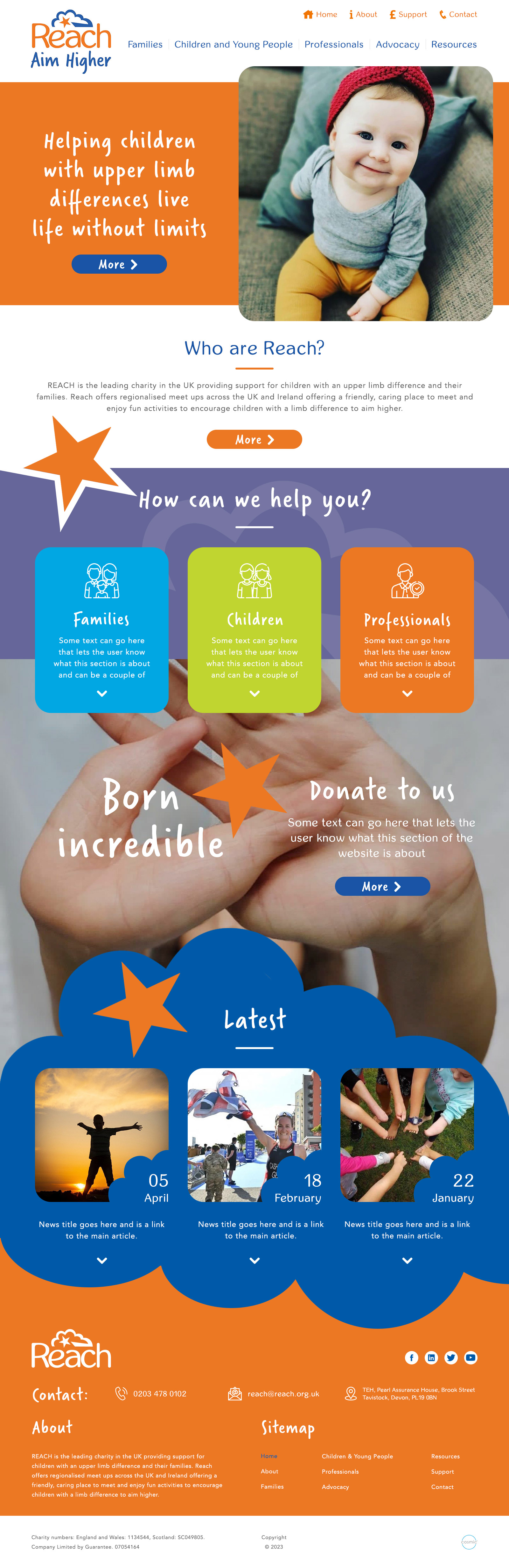 Reach Charity - Design 1