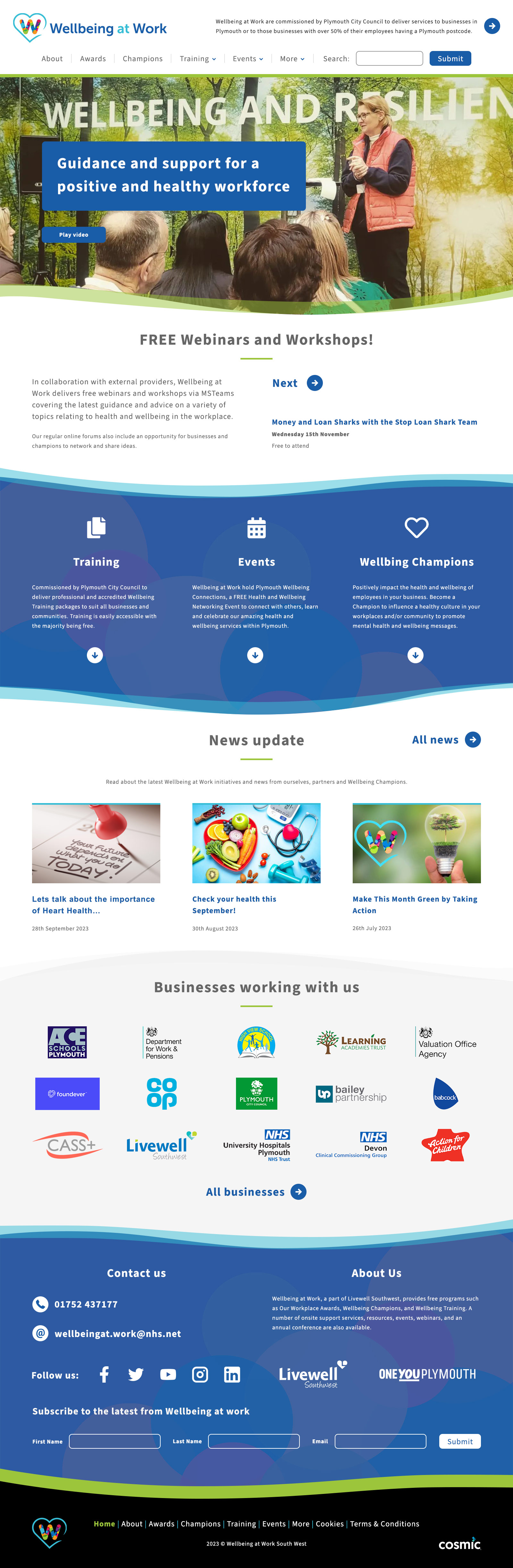 Wellbeing at Work - Design 1