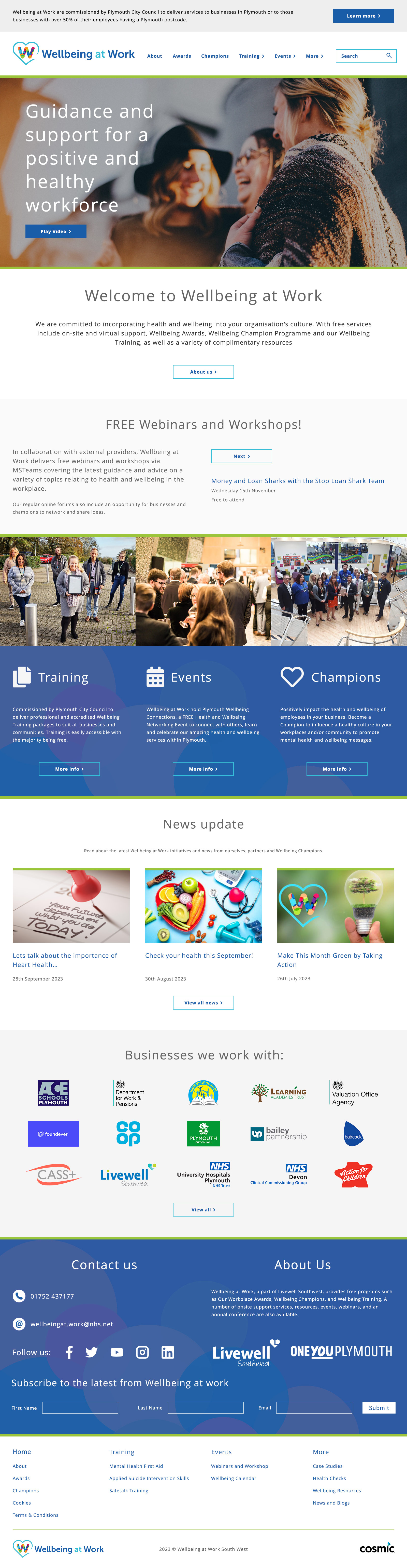 Wellbeing at Work - Design 2B